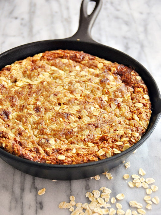 SKILLET OLIVE OIL ANZAC BISCUIT