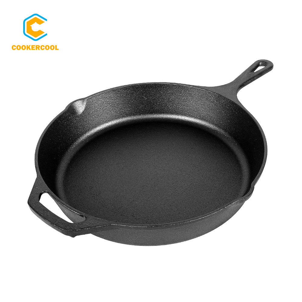 Cast Iron Skillet - Factory Seasoned