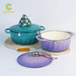 Cookercool Cast Iron Enameled Dutch Oven